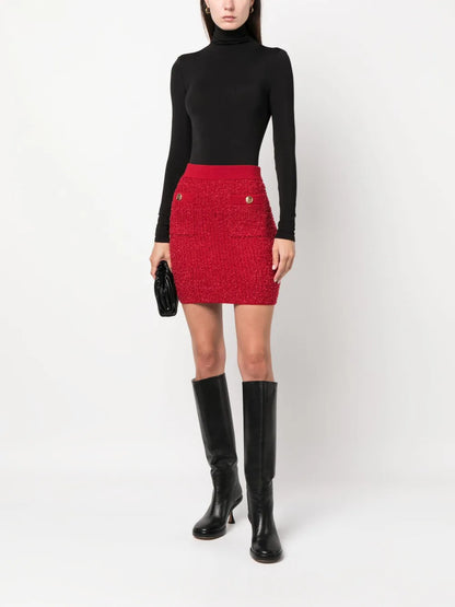 Roll-Neck Long-Sleeve Bodysuit