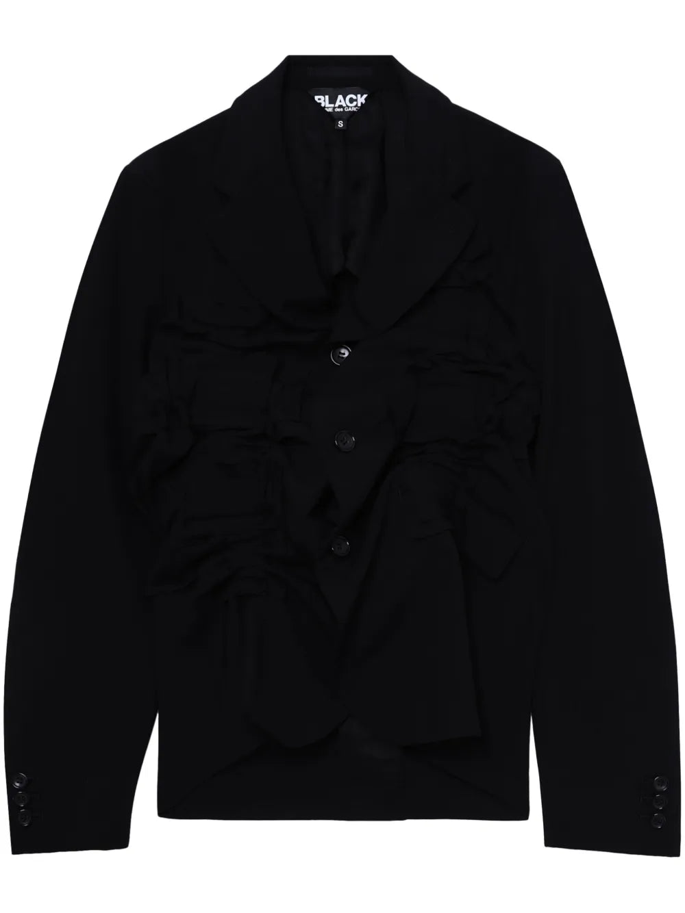 Single-Breasted Wool Blazer