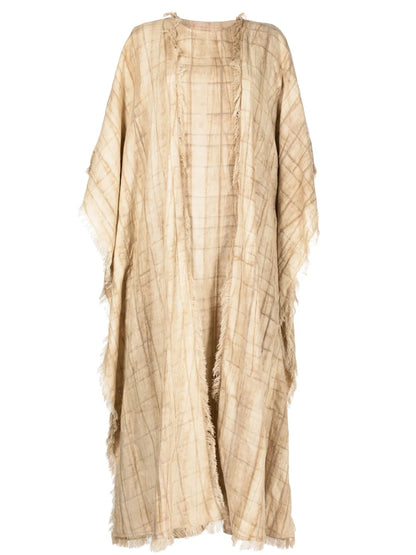 Linen Two-Piece Kaftan Dress