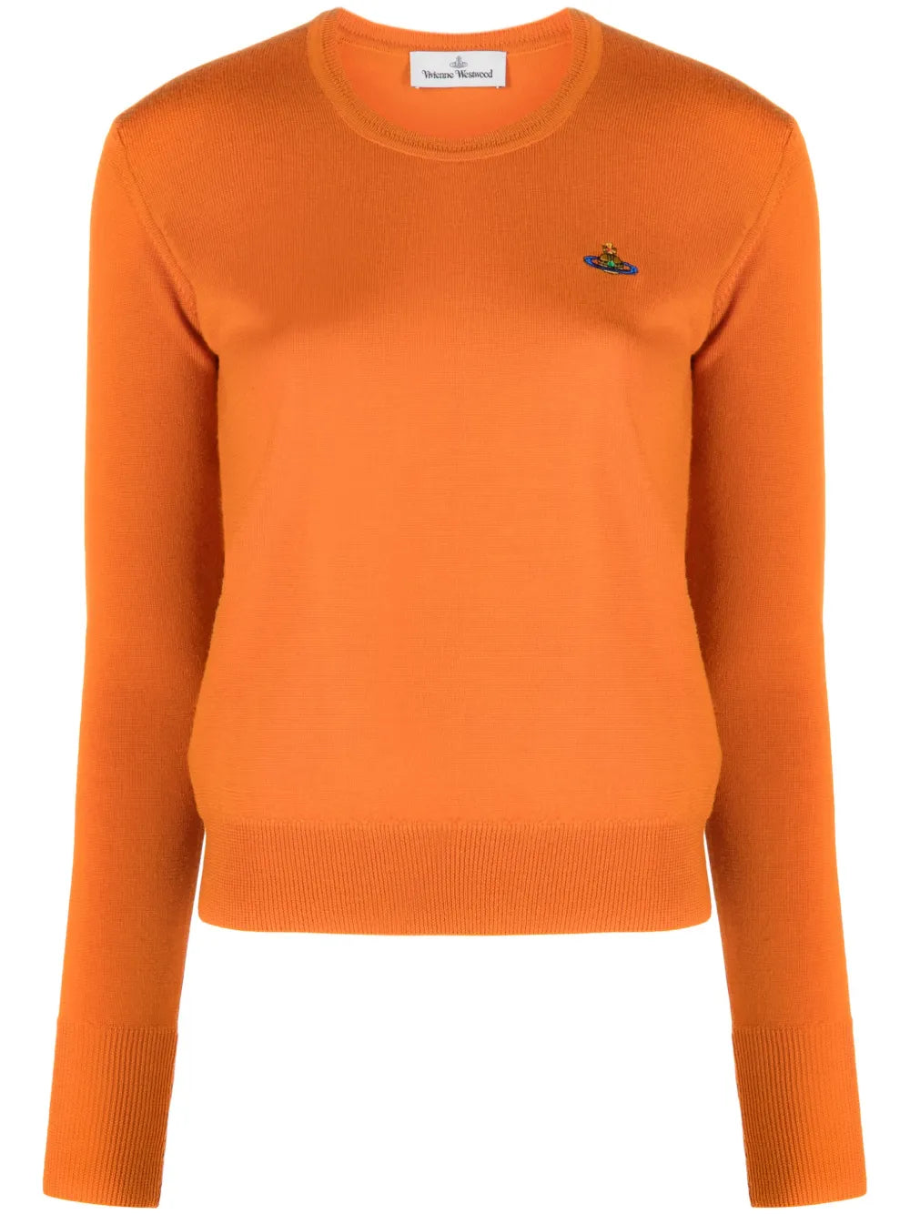 Orb-Embroidered Virgin-Wool Jumper
