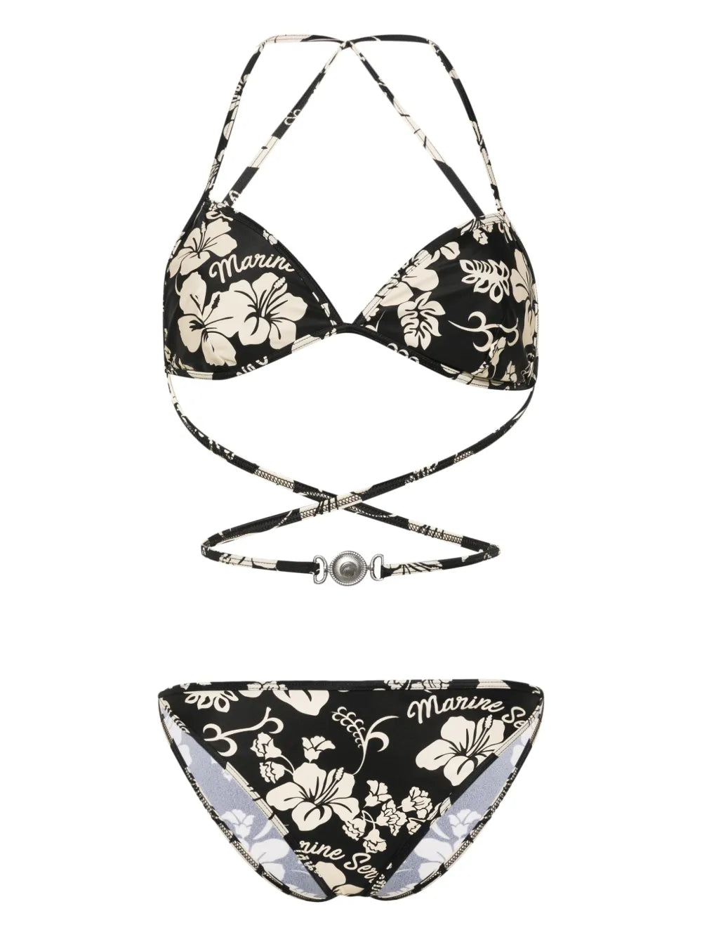 Floral-Print Bikini