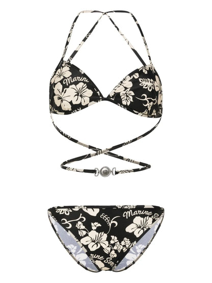 Floral-Print Bikini