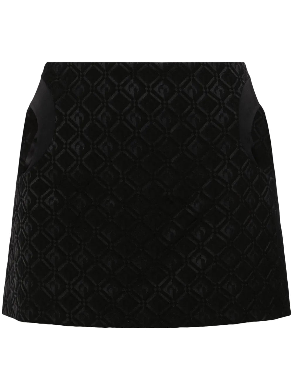 Moon Diamant-Jacquard Miniskirt