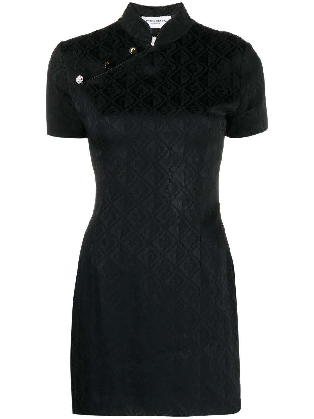 Moon Diamant-Jacquard Minidress