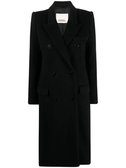 Enarryli Wool-Blend Long Coat