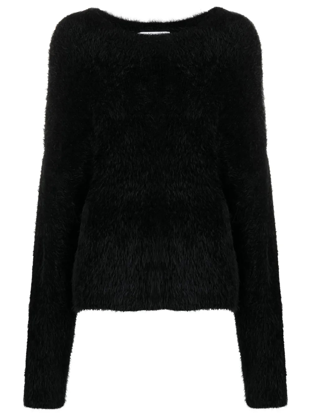 Crescent Moon-Intarsia Jumper