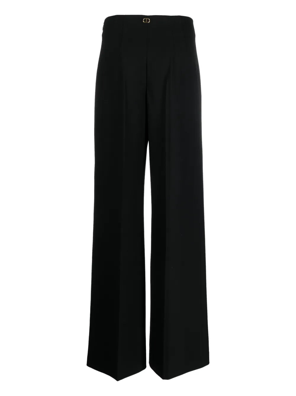 Logo-Plaque Pallazo Trousers