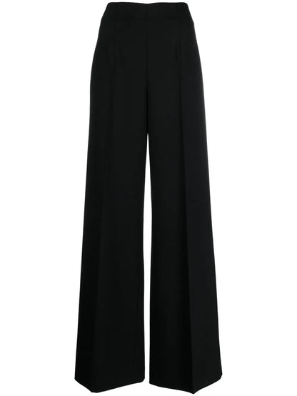 Logo-Plaque Pallazo Trousers