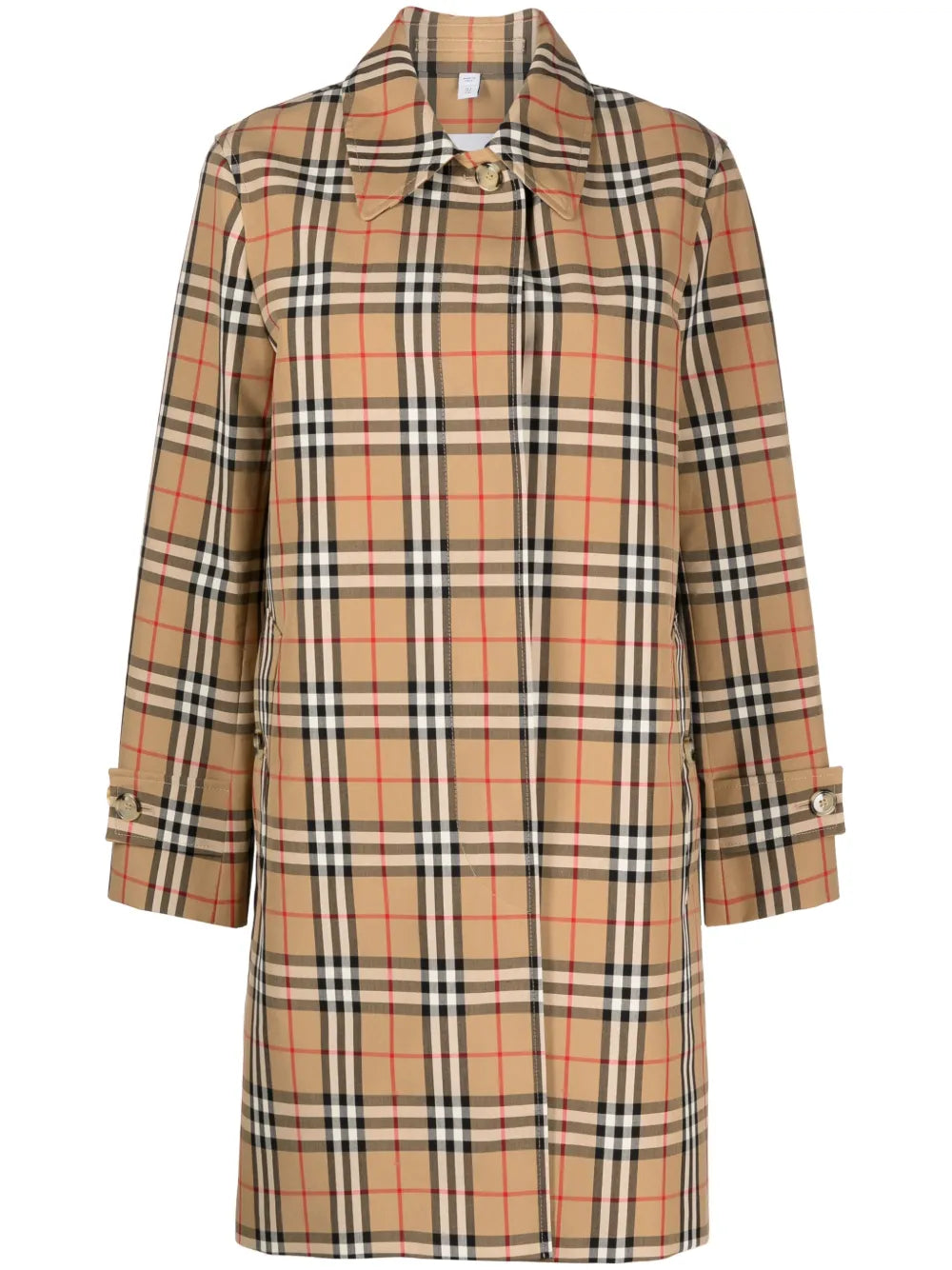 Plaid-Check Pattern Jacket