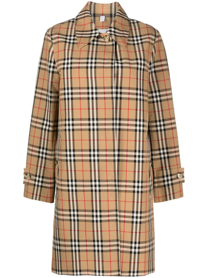 Plaid-Check Pattern Jacket