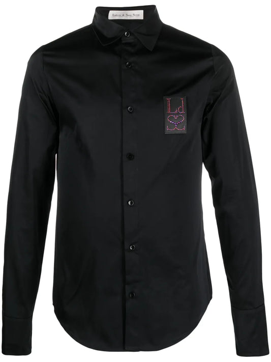 Logo-Patch Shirt