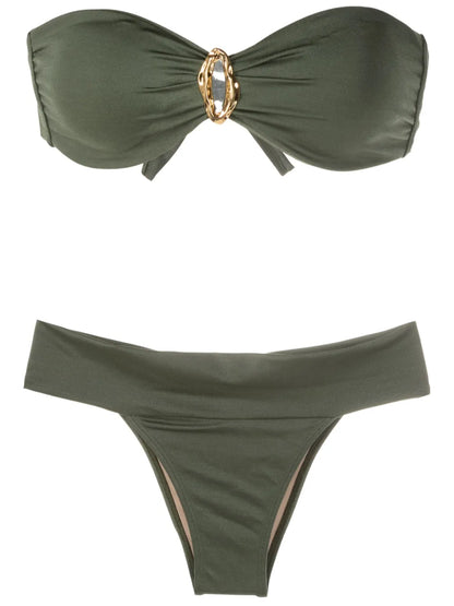 Strapless Mid-Rise Bikini
