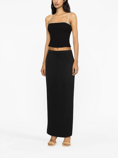 Melanie Contrast-Trimmed Tank Top