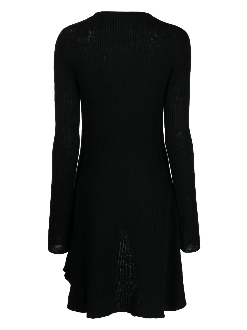 Ribbed Wool Minidress