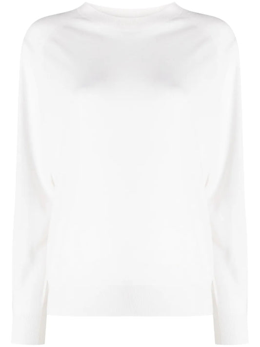 Long-Sleeve Knitted Jumper