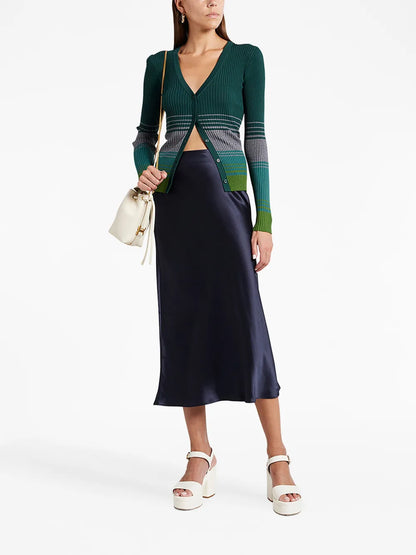 Cargo Ribbed Cardigan