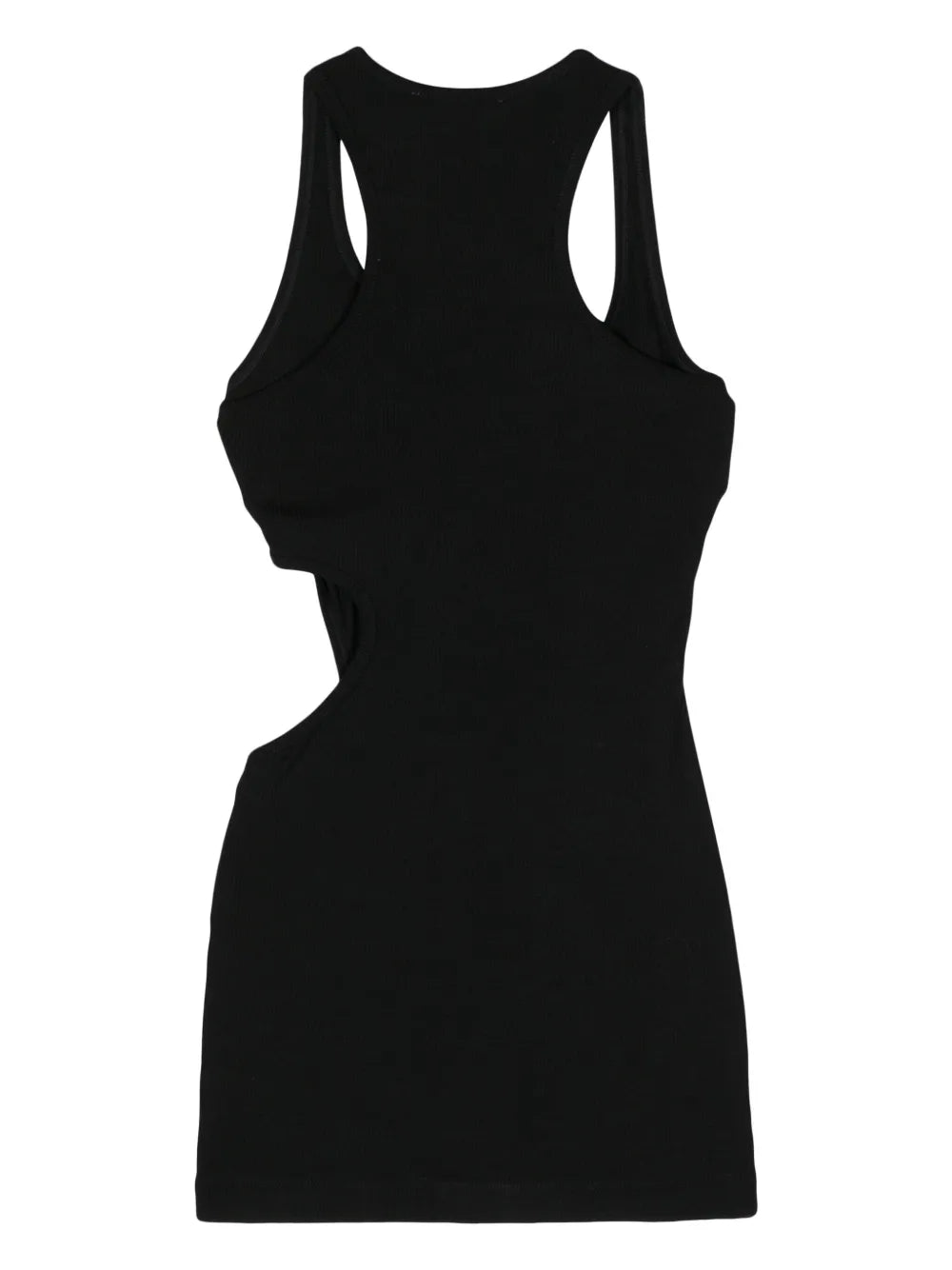 Cut-Out Ribbed Minidress