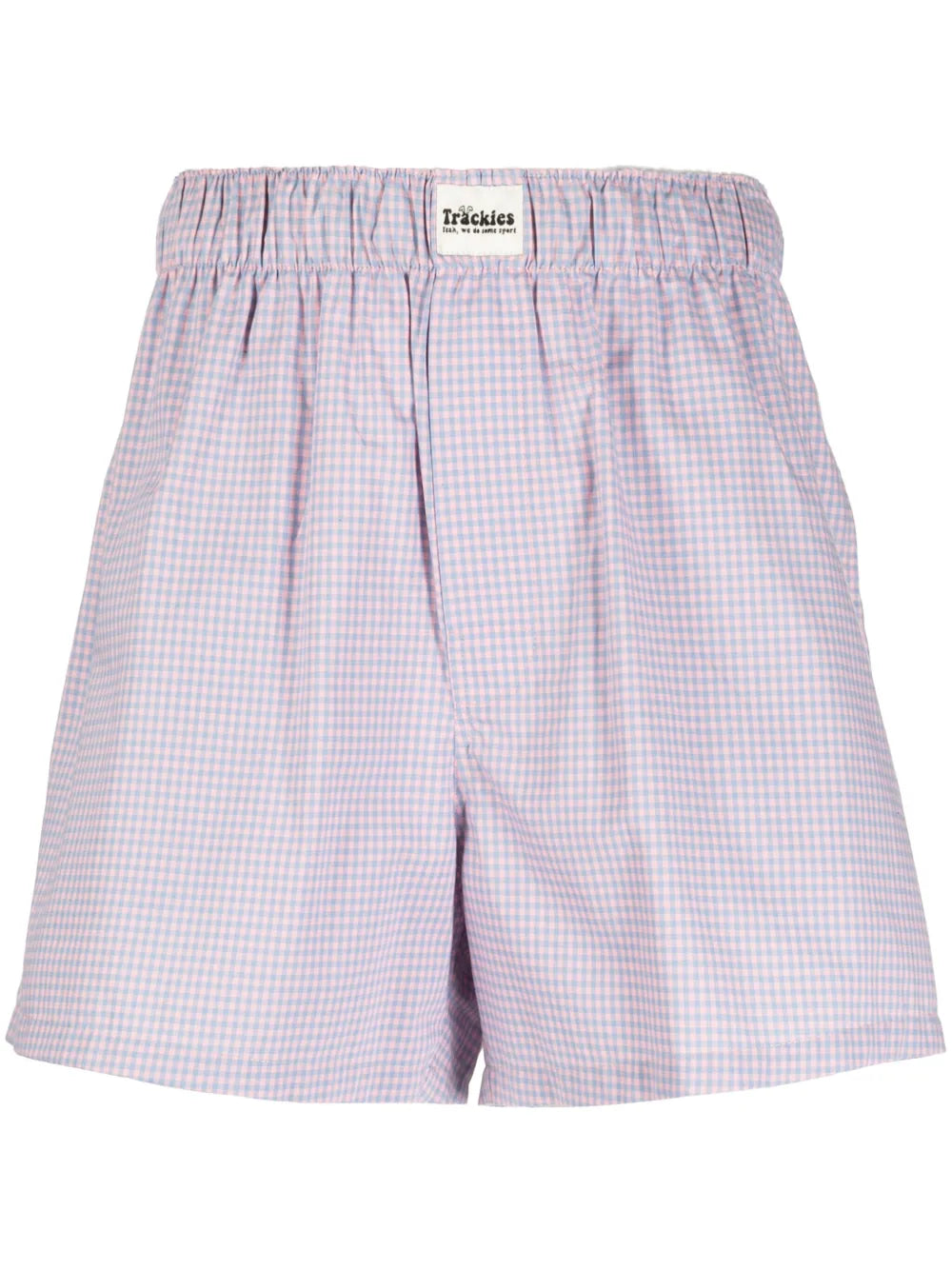Gingham-Check Pattern Shorts