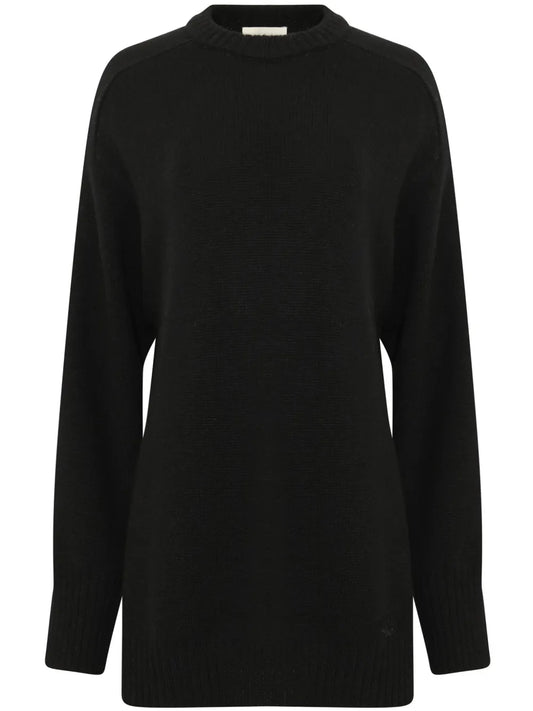 Crew-Neck Wool-Blend Jumper