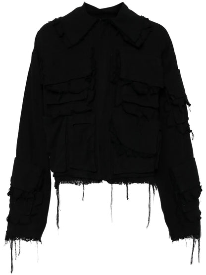 Distressed Cotton Jacket