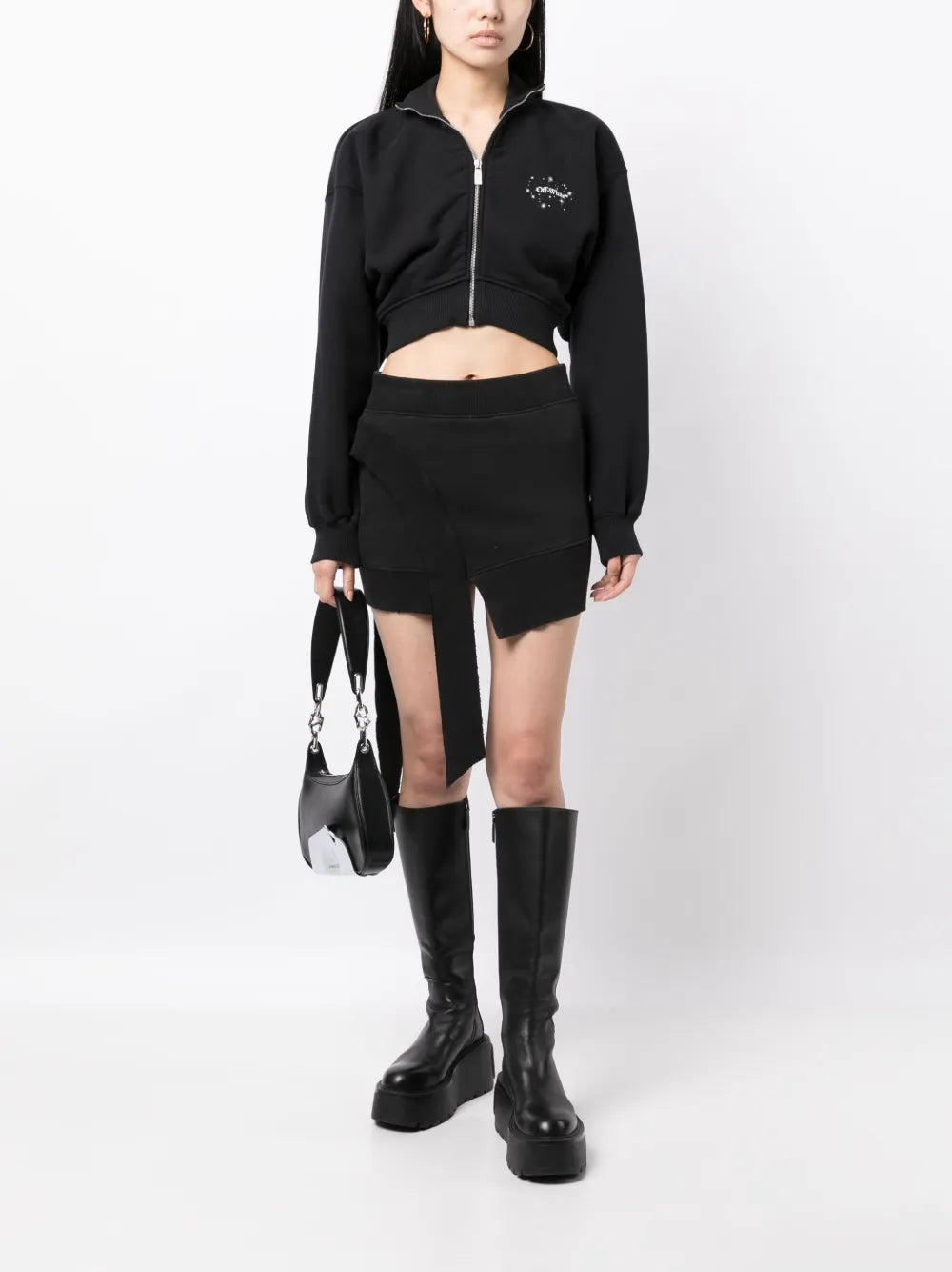 Arrows Cropped Sweatshirt