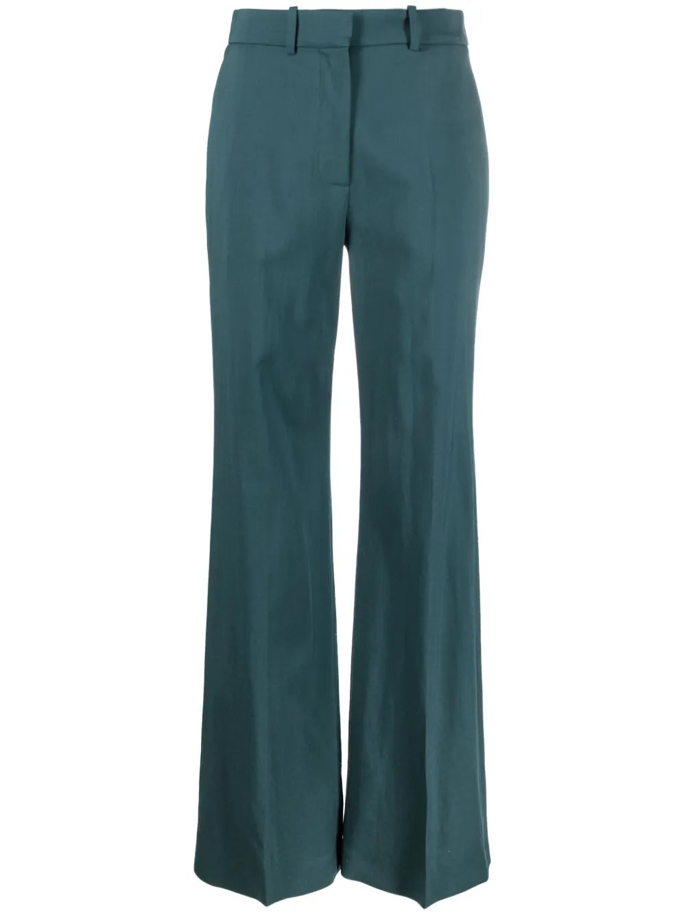 Wool Straight-Leg Trousers