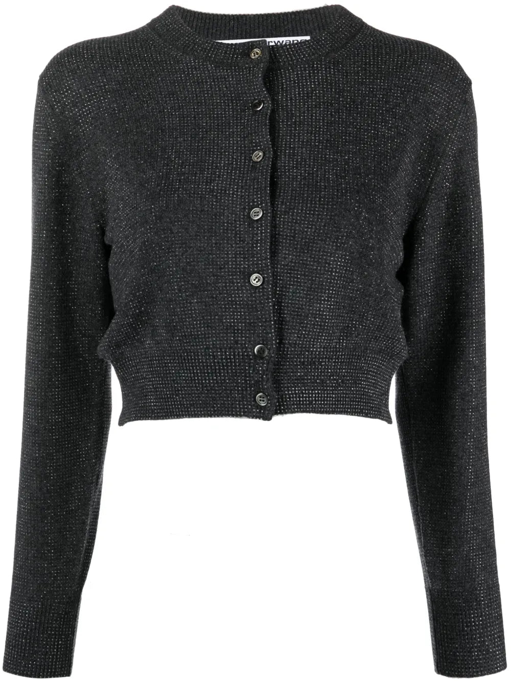 High-Shine Cropped Cardigan