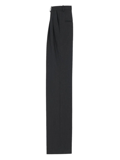 Striped Flared Trousers