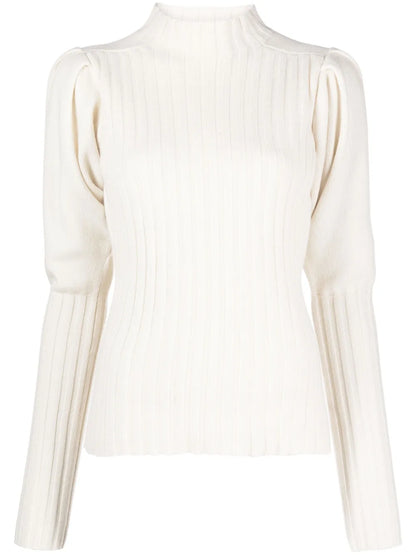 Ribbed-Knit Cashmere Jumper