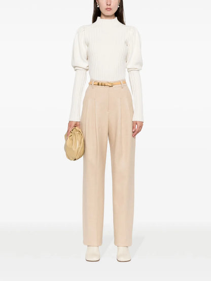 Ribbed-Knit Cashmere Jumper