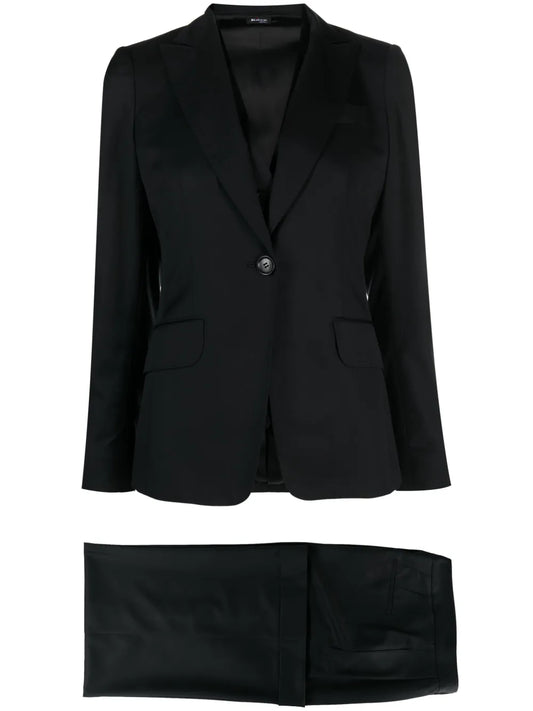 Single-Breasted Virgin-Wool Suit