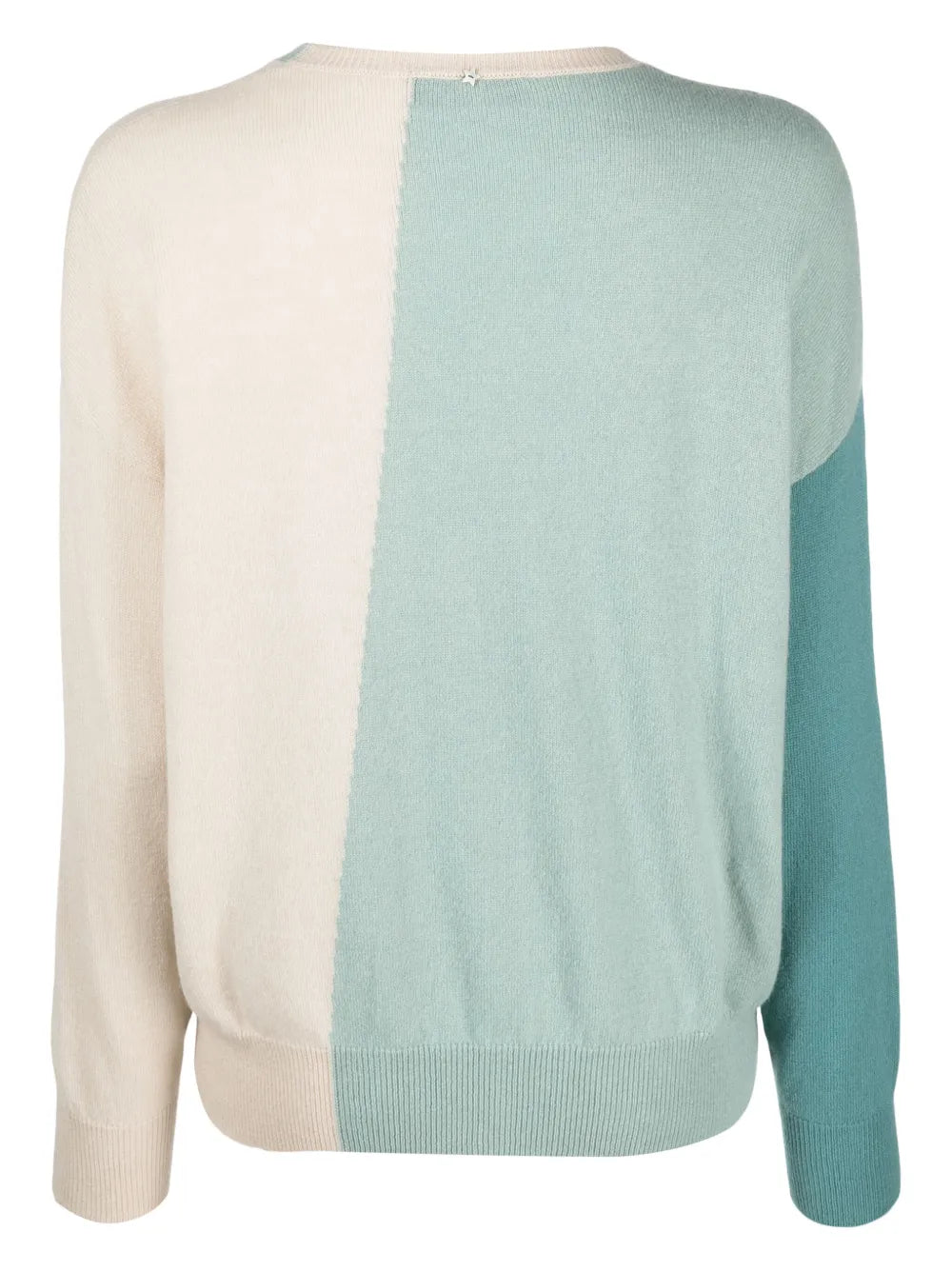 Colour-Block Cashmere Jumper