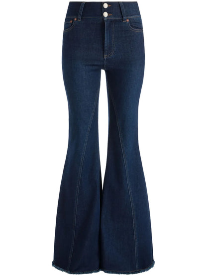Beautiful High-Rise Bell-Bottom Jeans