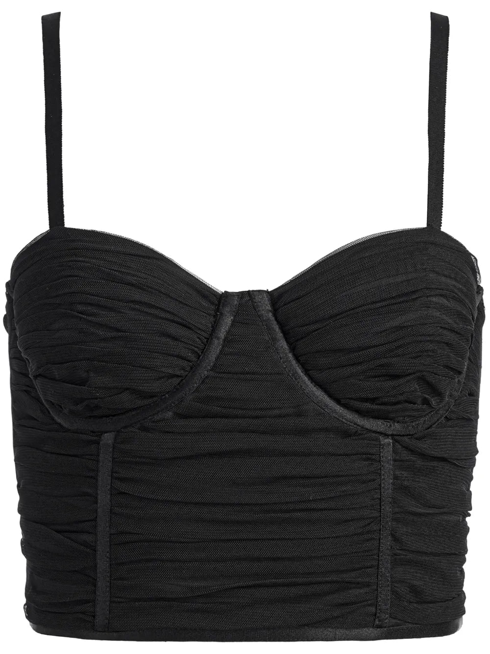 Damia Ruched Bustier Top