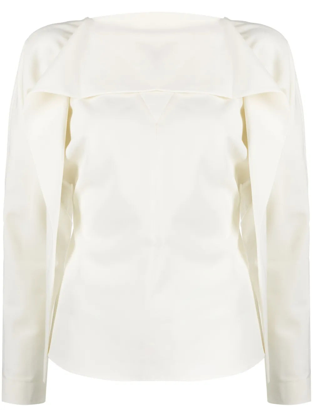 Layered Long-Sleeve Blouse