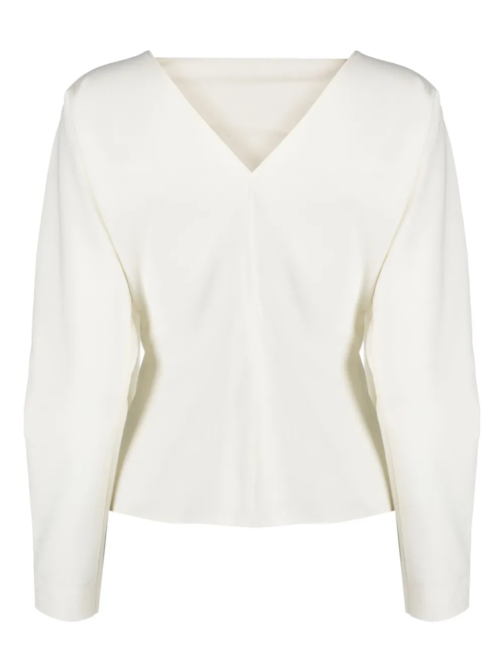 Layered Long-Sleeve Blouse