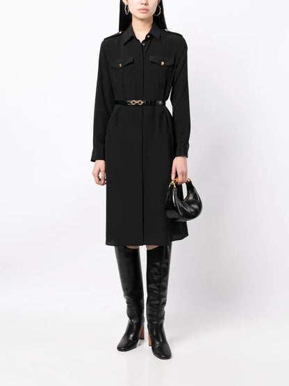 Adelaide Silk Shirtdress