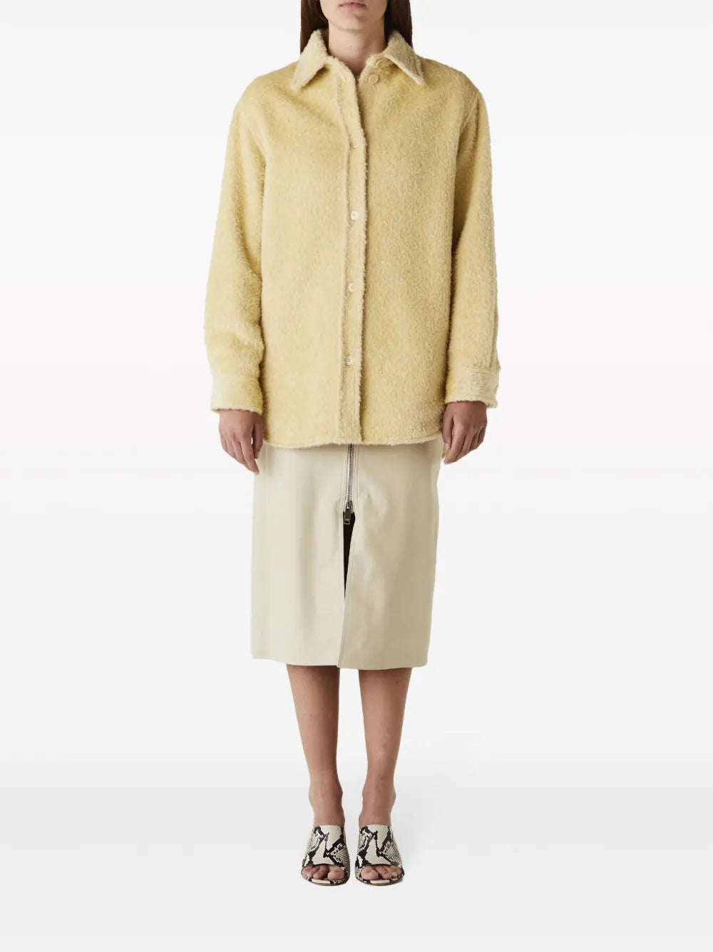 Celiane Button-Up Shirt Jacket
