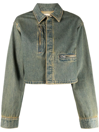 Cropped Denim Jacket