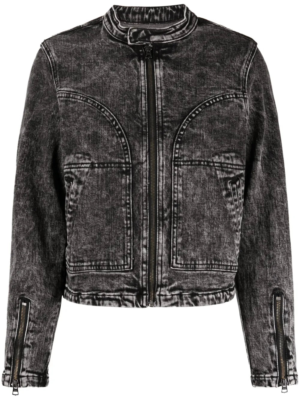Logo-Patch Denim Jacket
