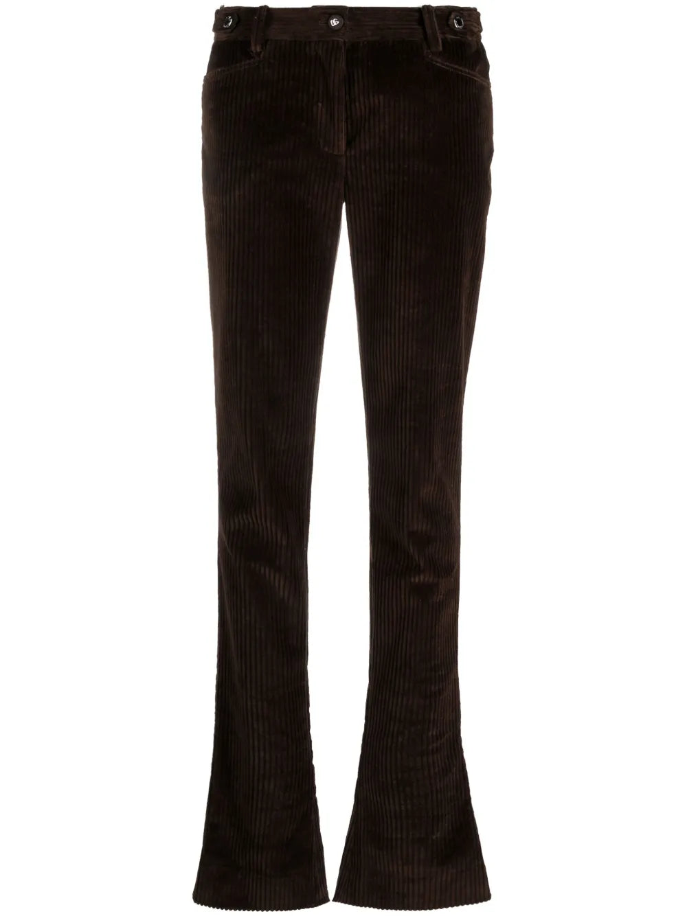 Corduroy Flared Trousers