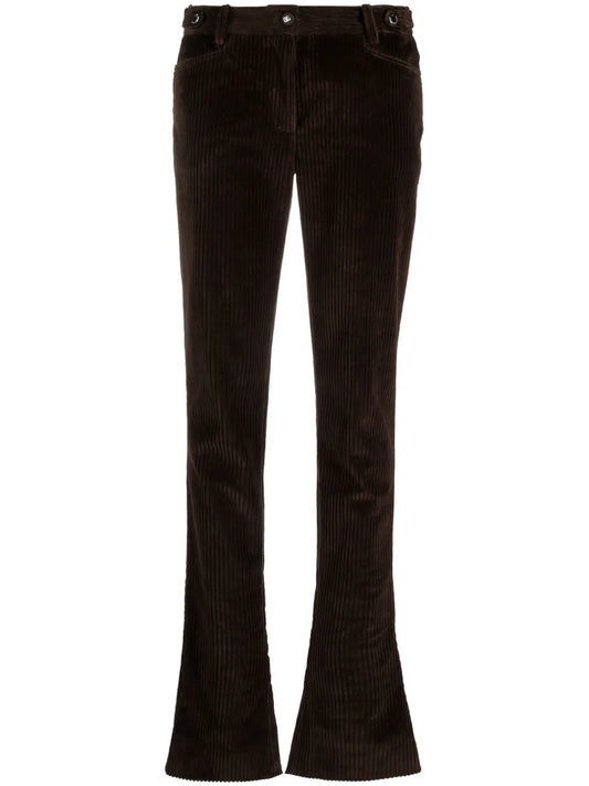 Corduroy Flared Trousers