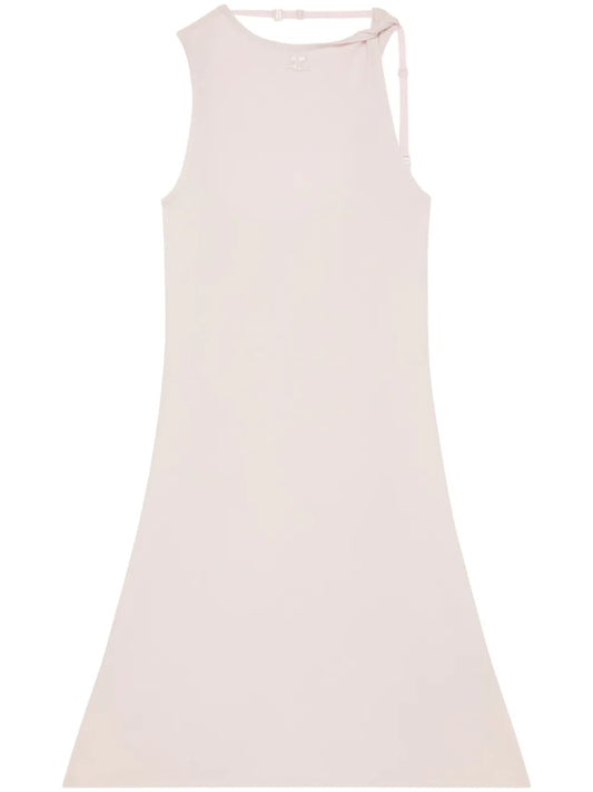 Twist-Detail A-Line Minidress