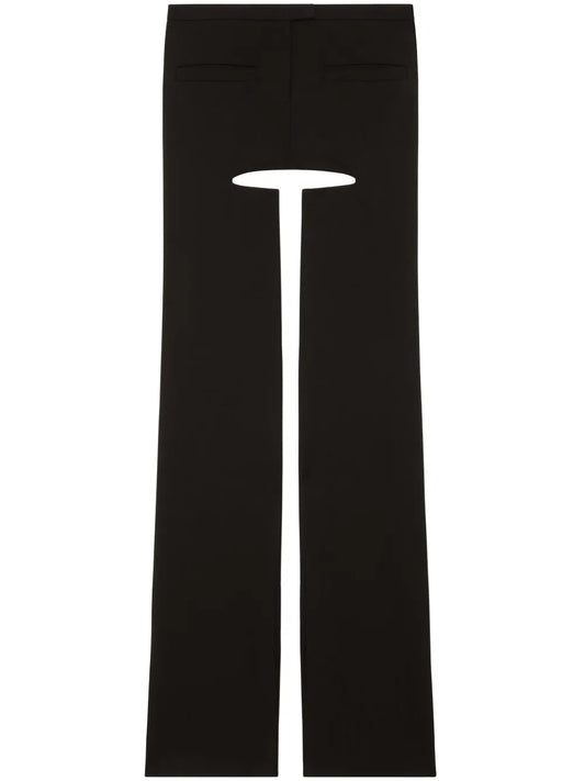 Chaps Flared Tailored Trousers