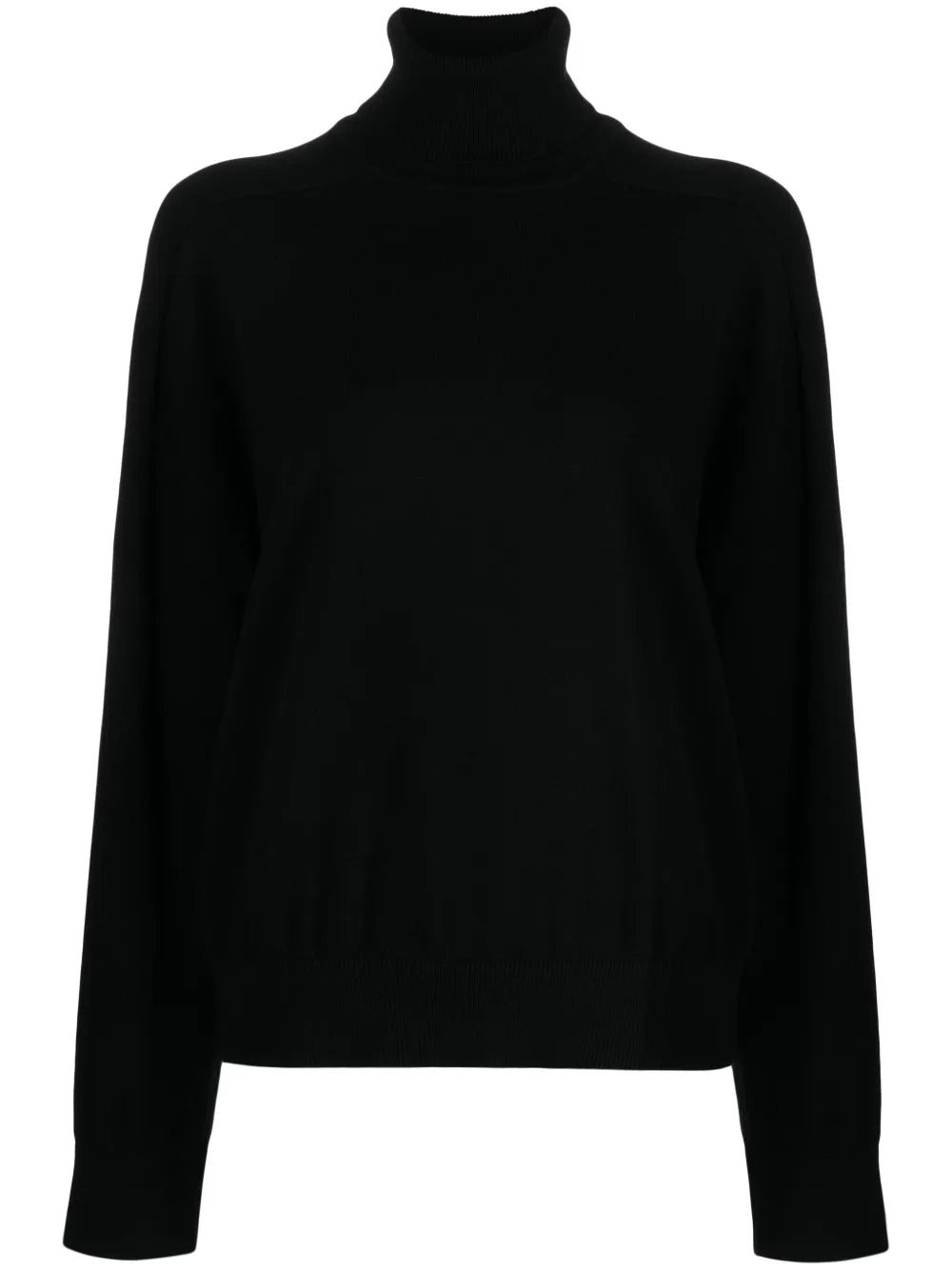 Roll-Neck Fine-Knit Jumper