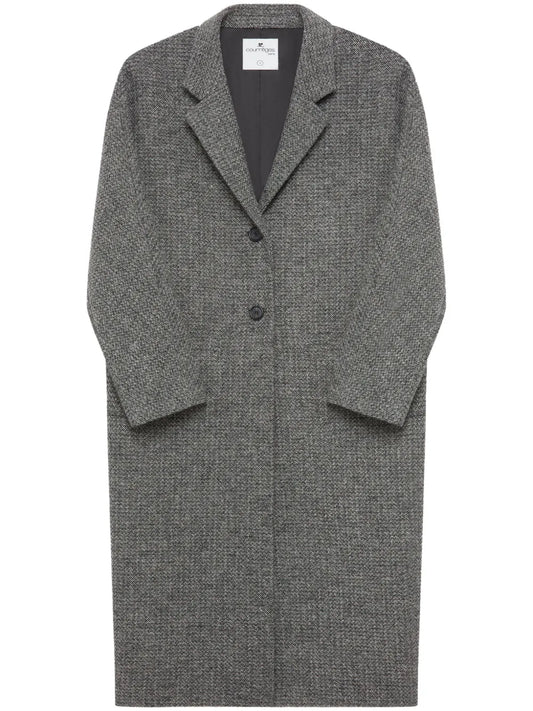 Caviar Single-Breasted Maxi Coat