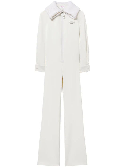 Logo-Plaque Jumpsuit