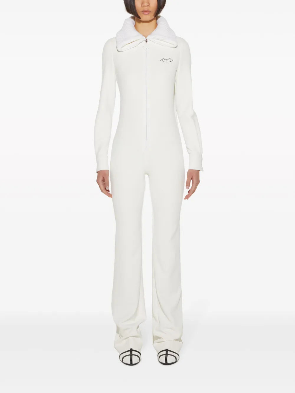 Logo-Plaque Jumpsuit
