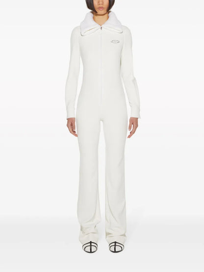 Logo-Plaque Jumpsuit