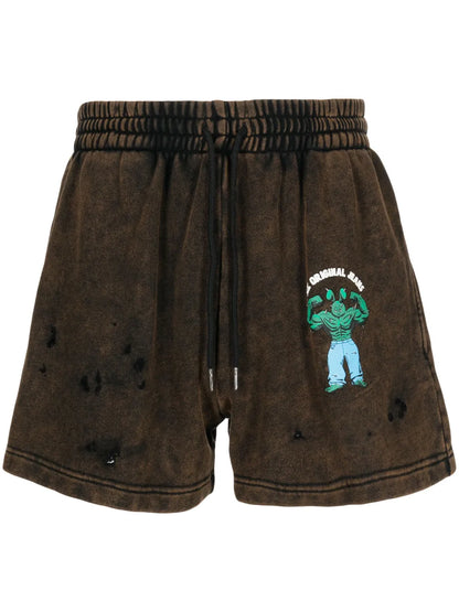Nz Original Distressed Shorts